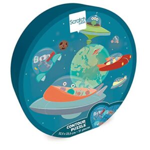 Contour Puzzle - Space