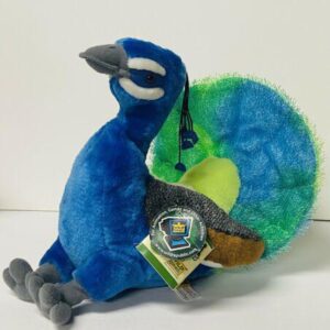 Cuddlekins Peacock Plush Stuffed Animal by Wild Republic Gifts Animals