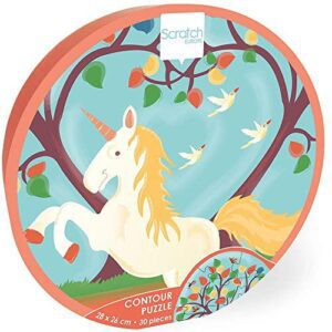 Contour Puzzle - Unicorn